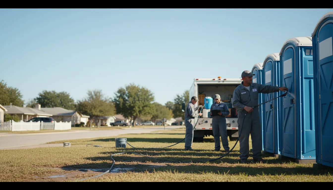 Long-Term Portable Toilet Rental in Garnett, KS near me